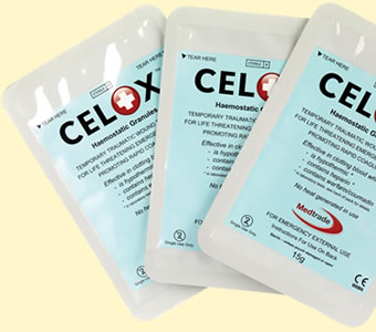 Кровоостанавливающее средство Celox (гранулы, 35 грамм)