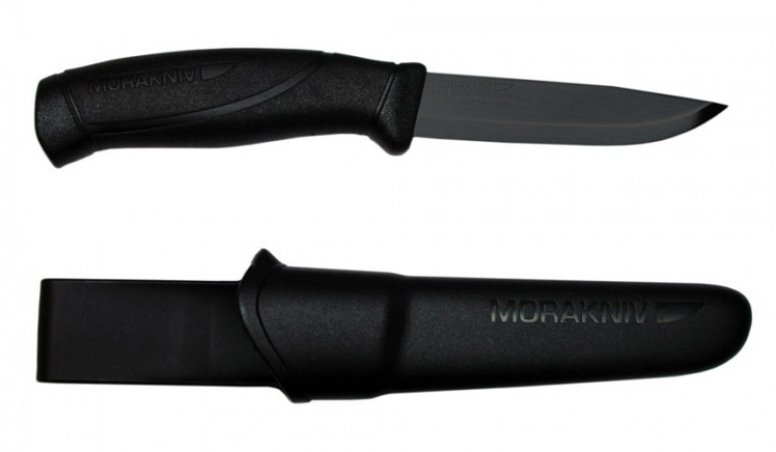 Нож Morakniv Companion Black Blade (stainless steel)