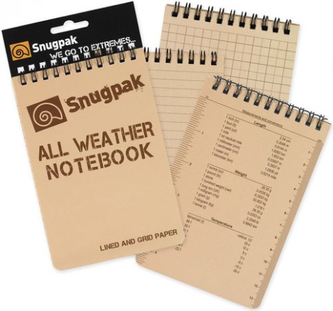 Всепогодный блокнот Snugpak All Weather Notebook (песочный)
