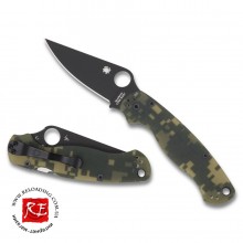 Нож Spyderco Para-Military 2 Black Blade Camo