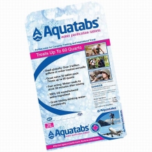 Таблетки для обеззараживания воды Aquatabs (30 штук)