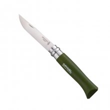Нож Opinel №8 VRI (зеленый)