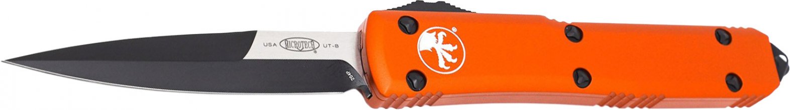 Нож Microtech Ultratech Bayonet Grind Black Blade (Orange)