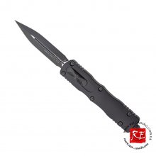 Нож Microtech Dirac Delta Double Edge Black Blade Tactical