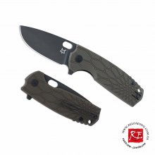 Нож Fox Core Black Blade Olive (FX-604 OD)