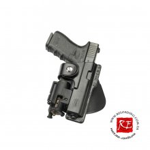 Кобура Fobus для Glock 19/23 с подствольным фонарем (поясной фиксатор)