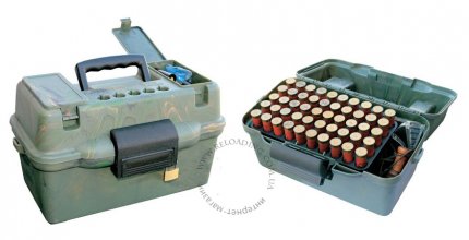 Ящик на 100 патронов 12 или 20 калибра MTM Deluxe Shotshell Case