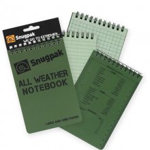 Всепогодный блокнот Snugpak All Weather Notebook большой (оливковый)