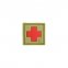 Шеврон Maxpedition Medic Patch красный крест (Arid)